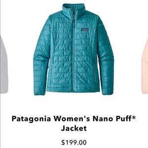 Patagonia Women’s nano puff jacket